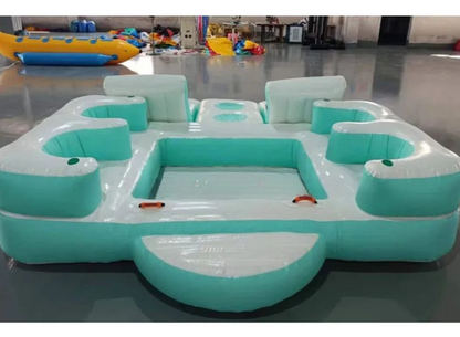 Large Inflatable Floating Island for Pool