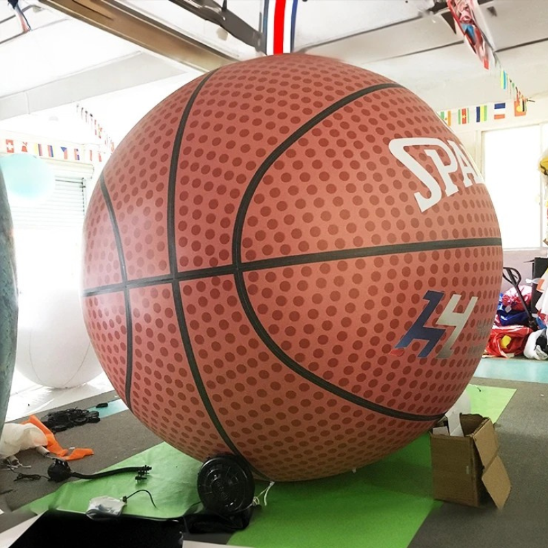 Personalisierte aufblasbare Basketball-Ballon-Requisite
