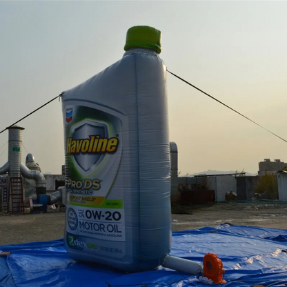 Inflatable Motor Oil Bottle Balloon Advertising