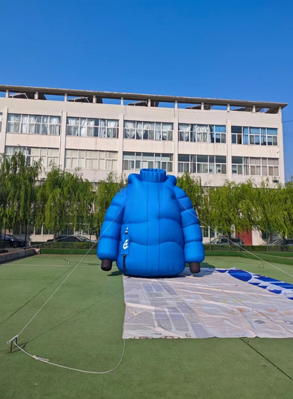Giant Custom Inflatable Down Jacket Model