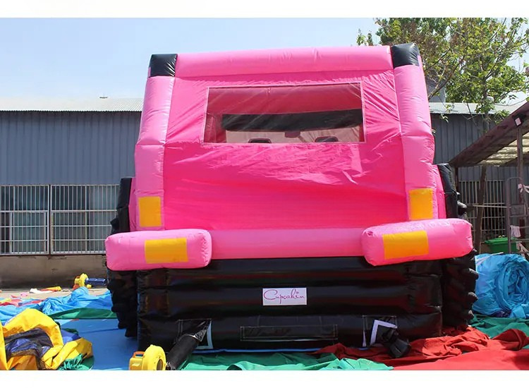 Race Car Bounce House Slide Combo