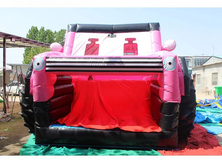 Rennwagen Hüpfburg mit Rutsche
