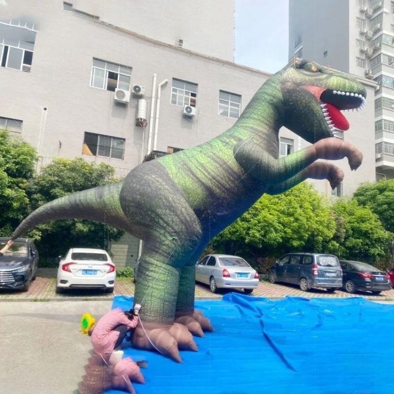 Giant Inflatable Dinosaur T-Rex Playground Decor