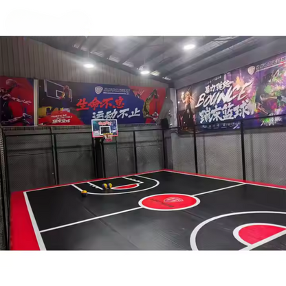 Indoor Football & Basketball Inflatable Court