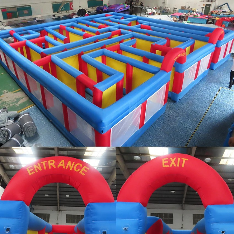 Inflatable Maze Laser Tag Arena Game