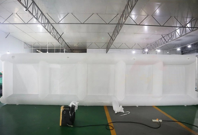 Juego de laberinto inflable portátil con soplador