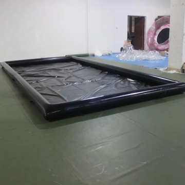 Aufblasbare Autowaschmatte Tragbare PVC-Matte
