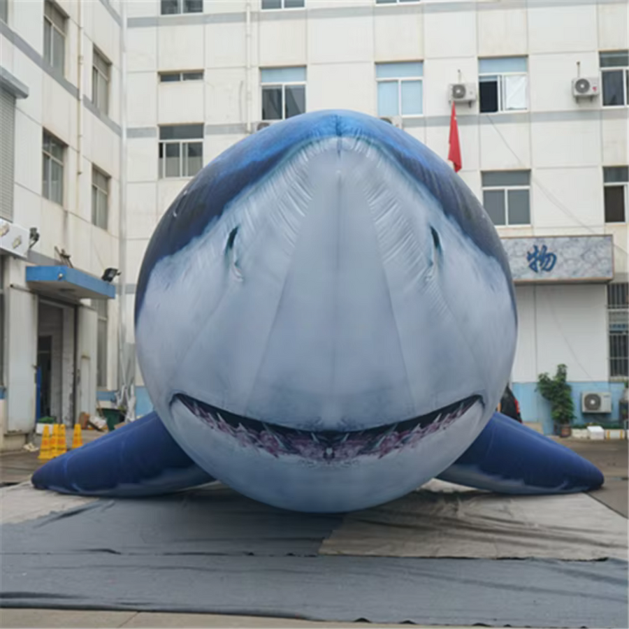 Tiburón Inflable Gigante para Publicidad Llamativa