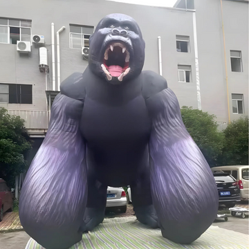 Riesiger aufblasbarer Gorilla für Eventdekoration