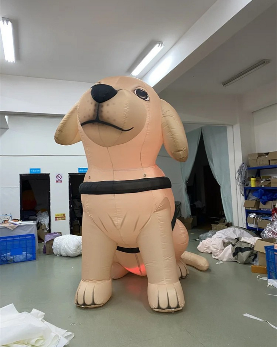 Modelo Gigante Hinchable de Perro de Dibujos Animados para Promoción