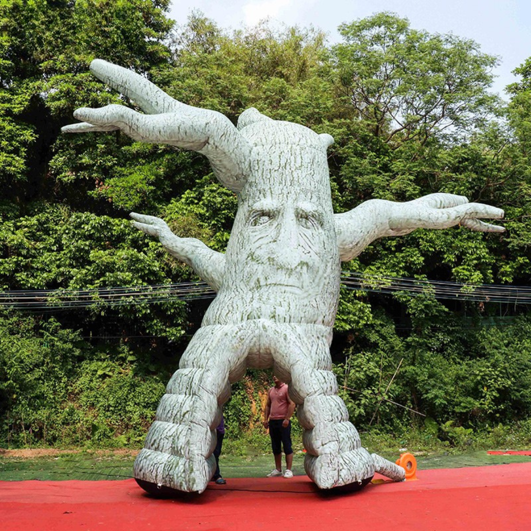 Giant Inflatable Tree Model for Halloween Decor