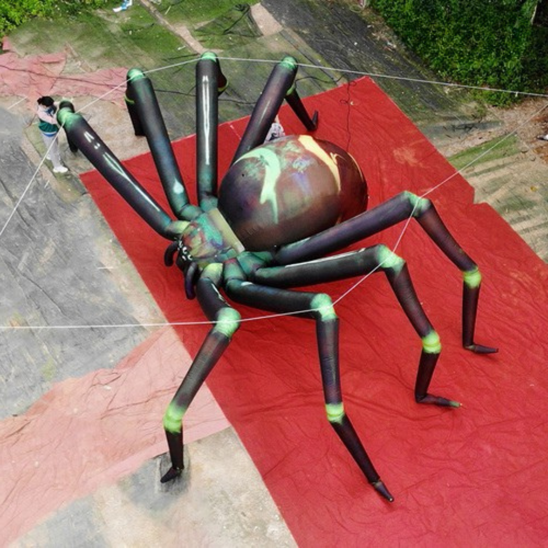 Riesige aufblasbare Spinne Halloween Dekoration Spezialanfertigung