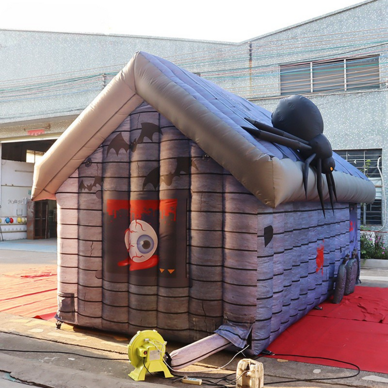 Inflatable Halloween Haunted House for Decorations