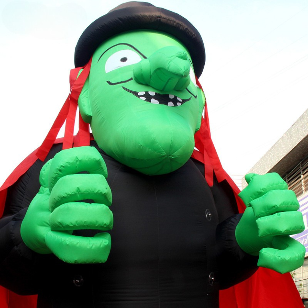 Giant Inflatable Halloween Witch Decoration for Events