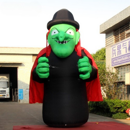 Giant Inflatable Halloween Witch Decoration for Events
