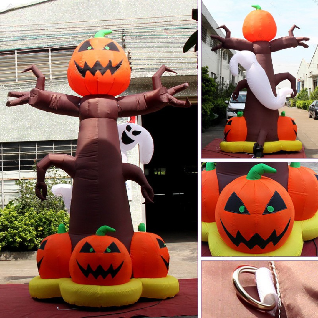 Customized Inflatable Halloween Pumpkin Tree Decoration