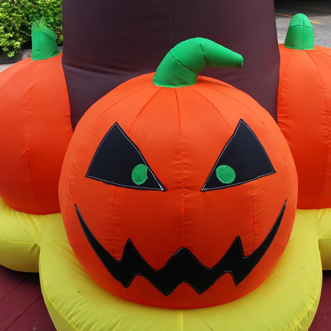 Customized Inflatable Halloween Pumpkin Tree Decoration