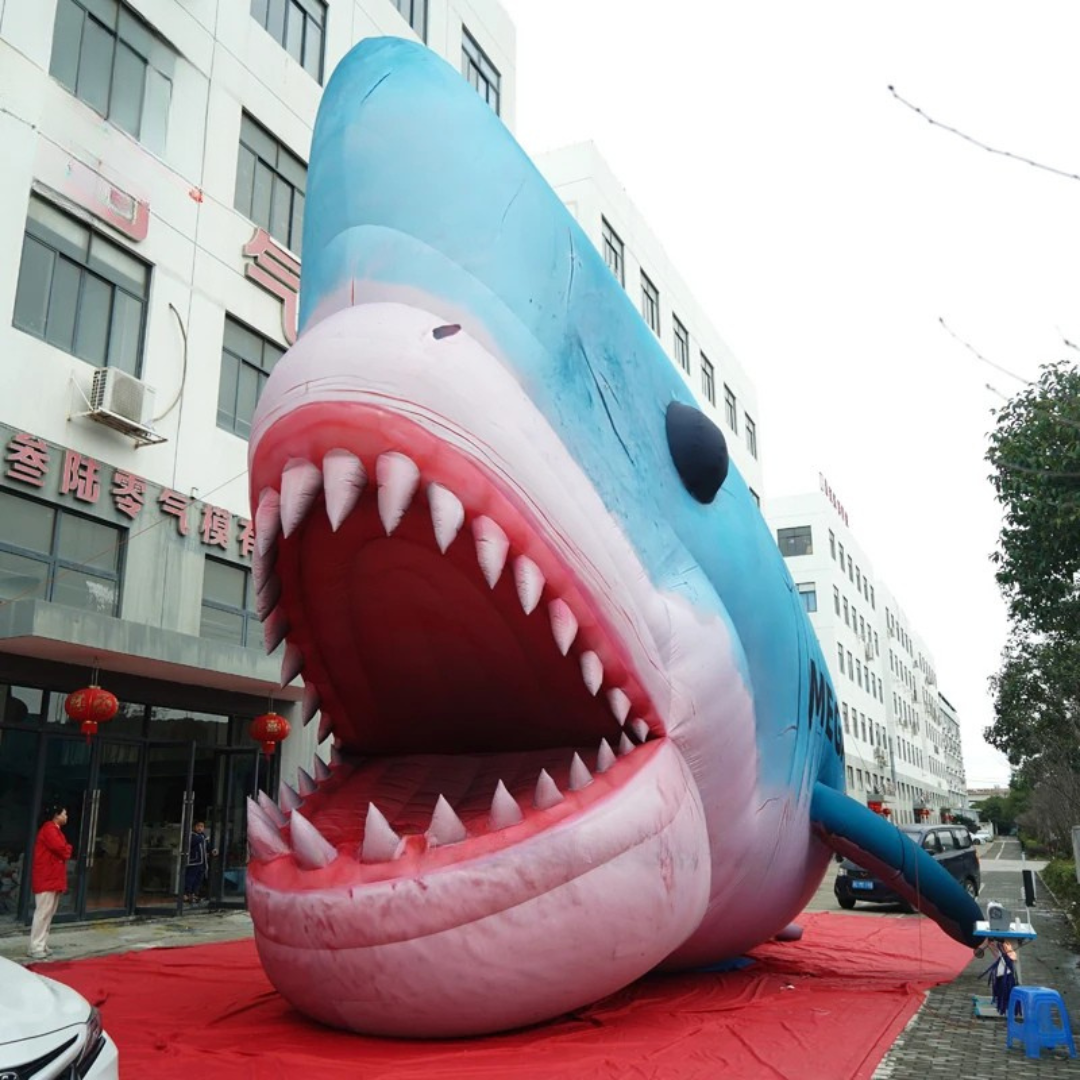 Aufblasbarer Megalodon-Hai nach Maß für Veranstaltungen