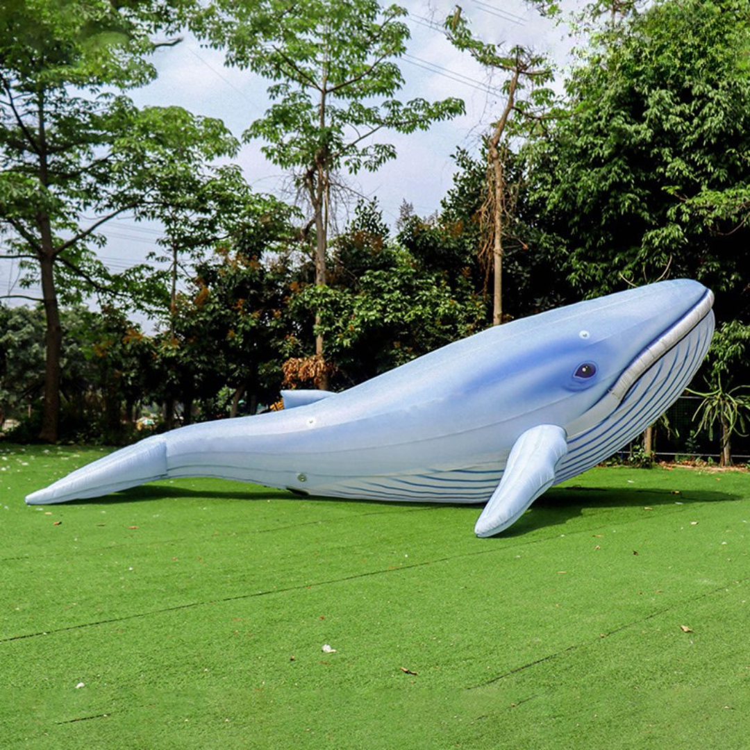 Giant Inflatable Blue Whale for Event Decoration