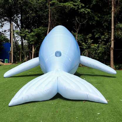 Giant Inflatable Blue Whale for Event Decoration