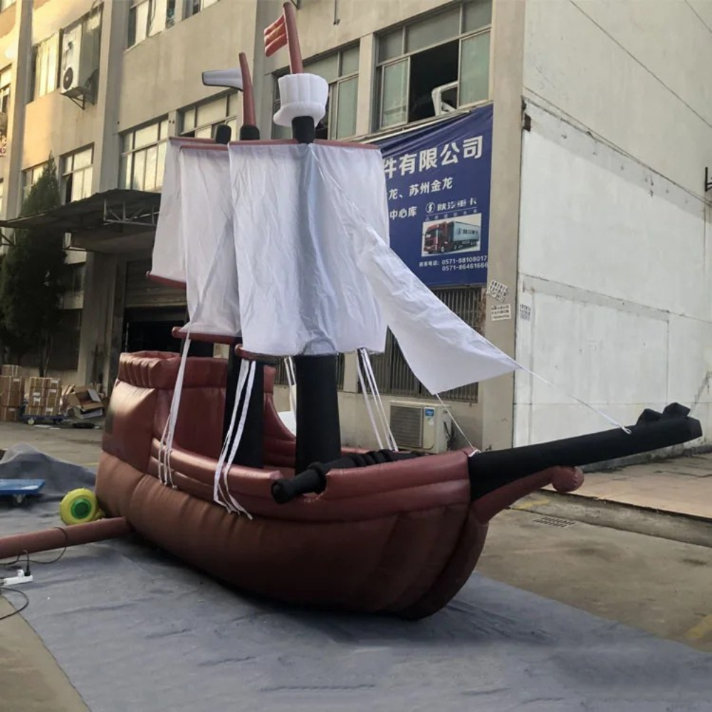 Halloween Inflatable Pirate Ship for Themed Party