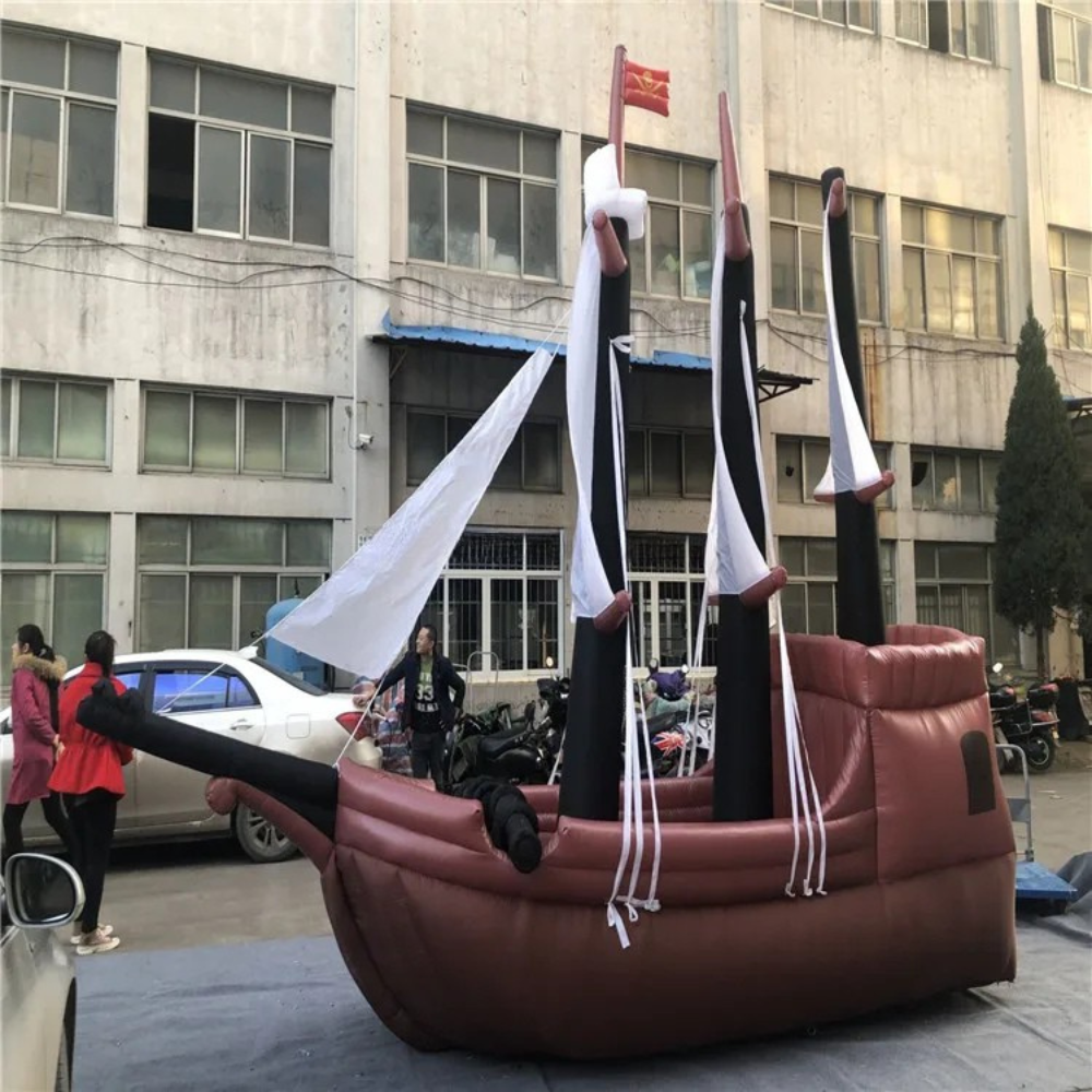 Halloween Inflatable Pirate Ship for Themed Party