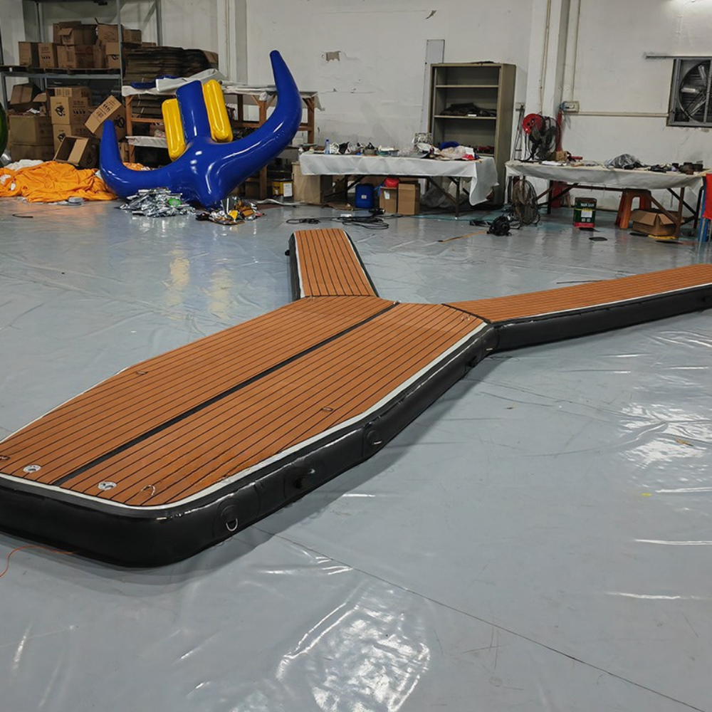 Inflatable Floating Platform for Water Activities