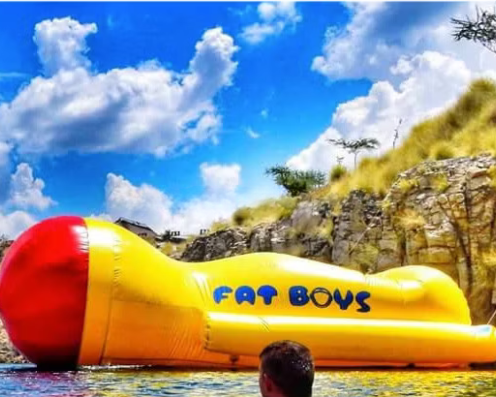 Aufblasbarer Sprung-Wasserblob für aufregenden Spaß
