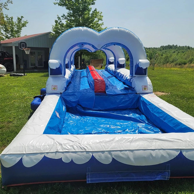 Tobogán de agua inflable para diversión de todas las edades