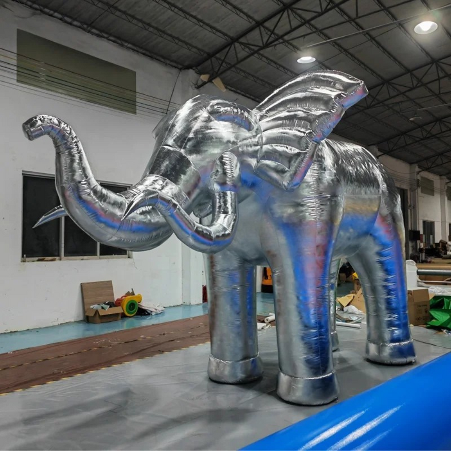 Globo inflable gigante de elefante para publicidad exterior