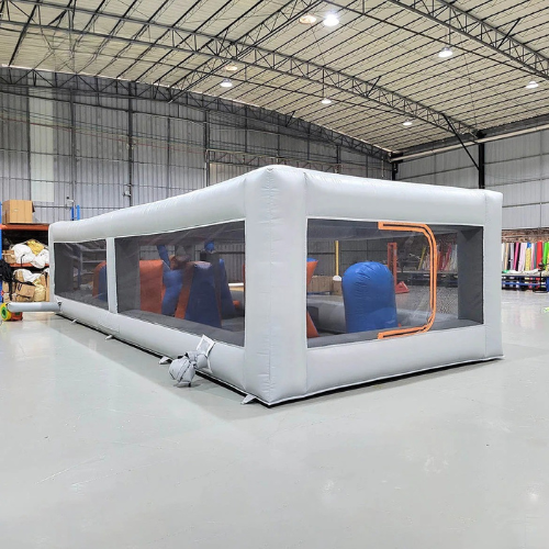 Commercial Inflatable Obstacle Course Paintball Arena with Bunkers