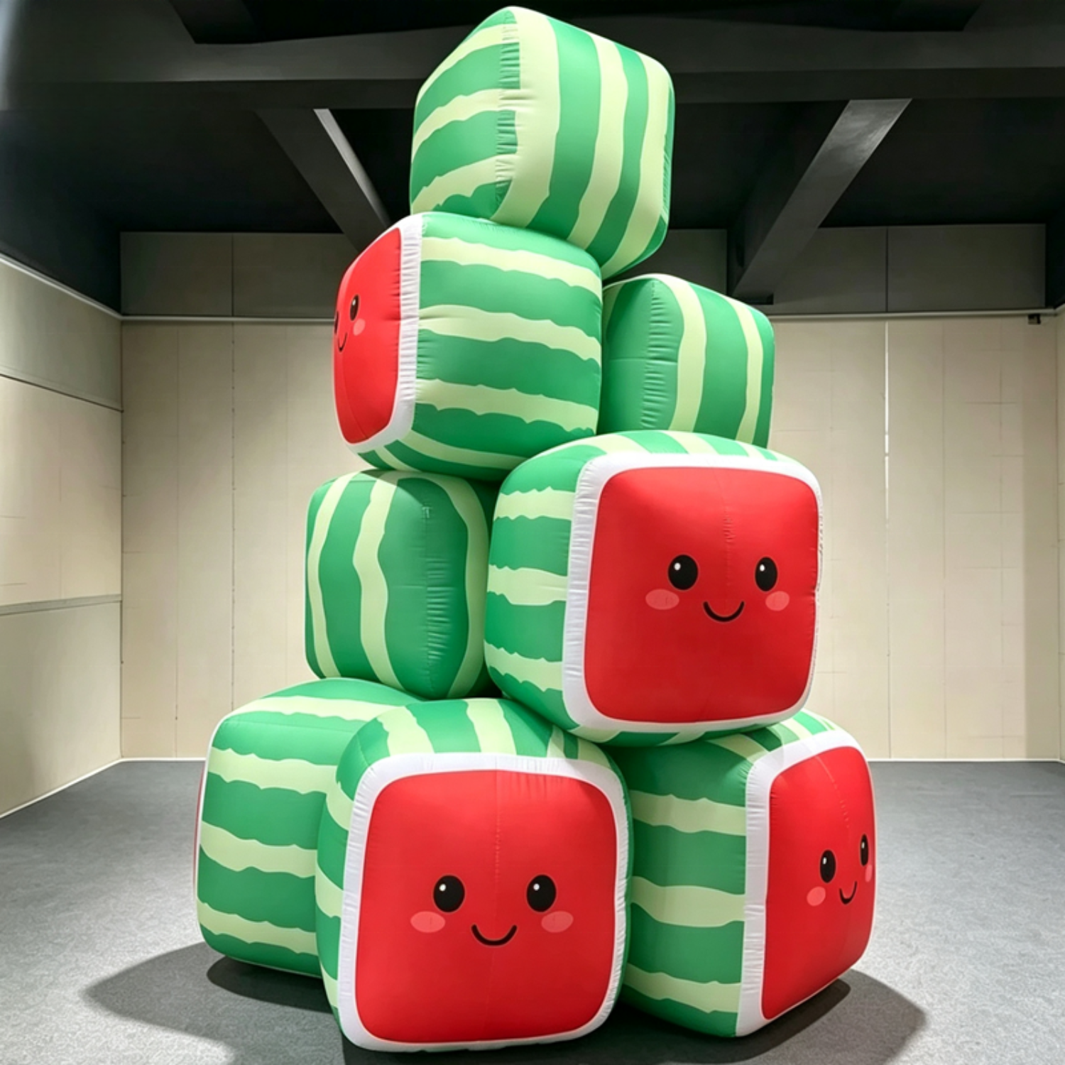 Inflatable Watermelon Display for Summer Event Advertising