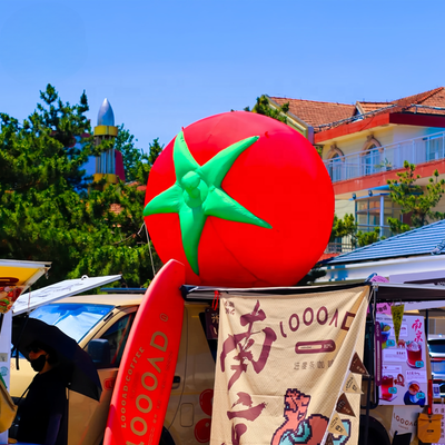 Inflatable Advertising Display Tomato for Event Promotions