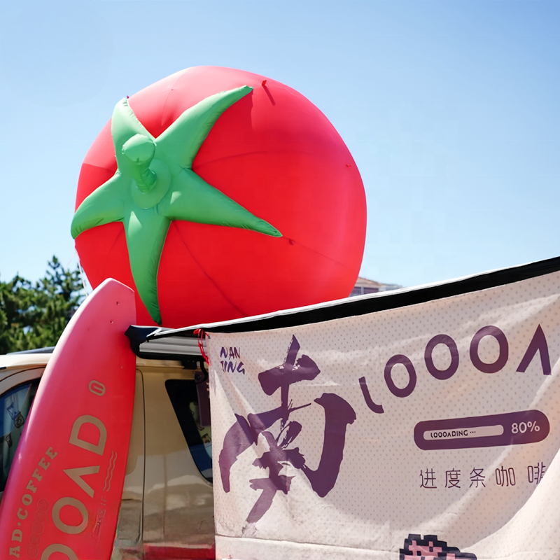 Inflatable Advertising Display Tomato for Event Promotions