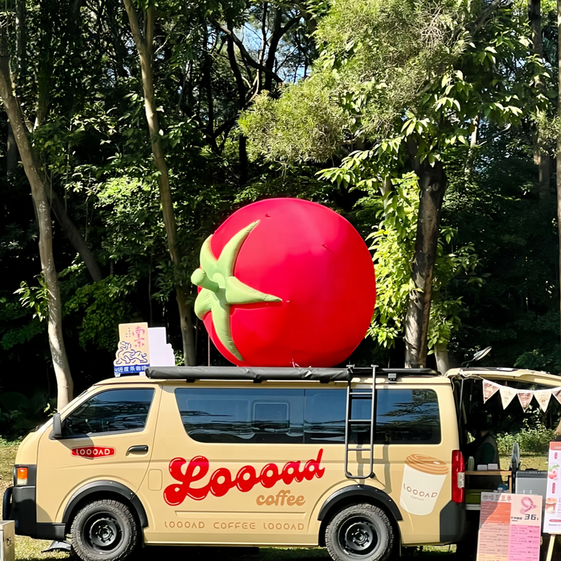 Inflatable Advertising Display Tomato for Event Promotions
