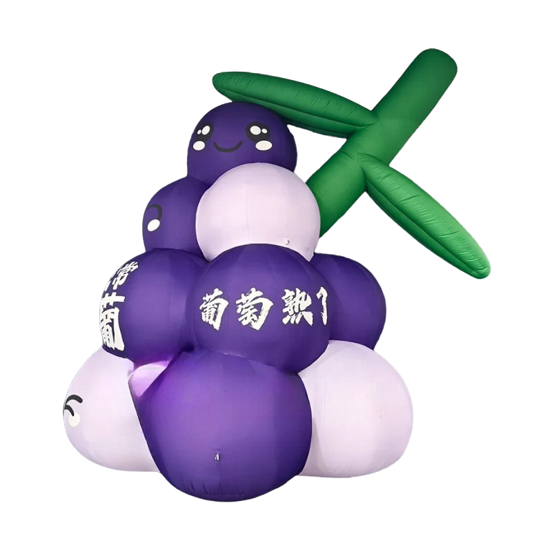 Inflatable Oxford Grape Advertising Display for Outdoor Decoration