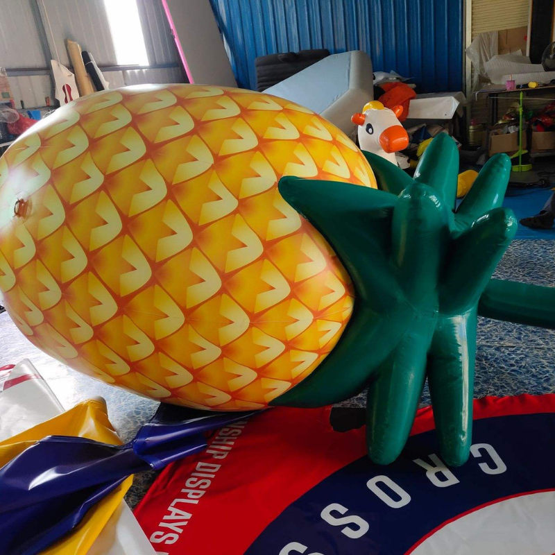 Inflatable Pineapple Display Balloon for Commercial Advertising