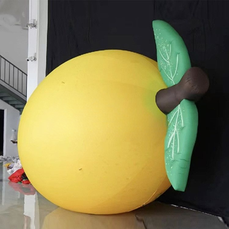 Giant Inflatable Lemon Display Balloon for Event Advertising