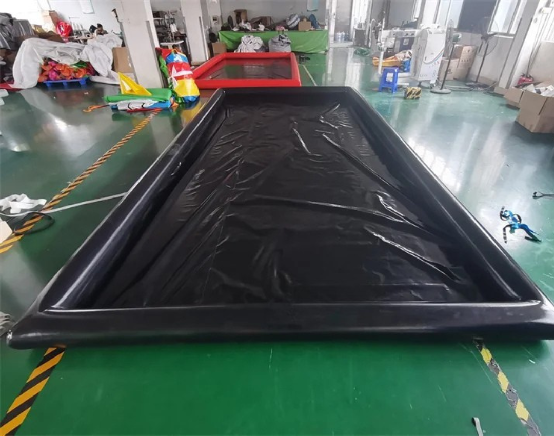 Inflatable Car Wash Mat Waterproof Custom Fit