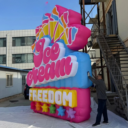 Custom Inflatable Billboard for Events