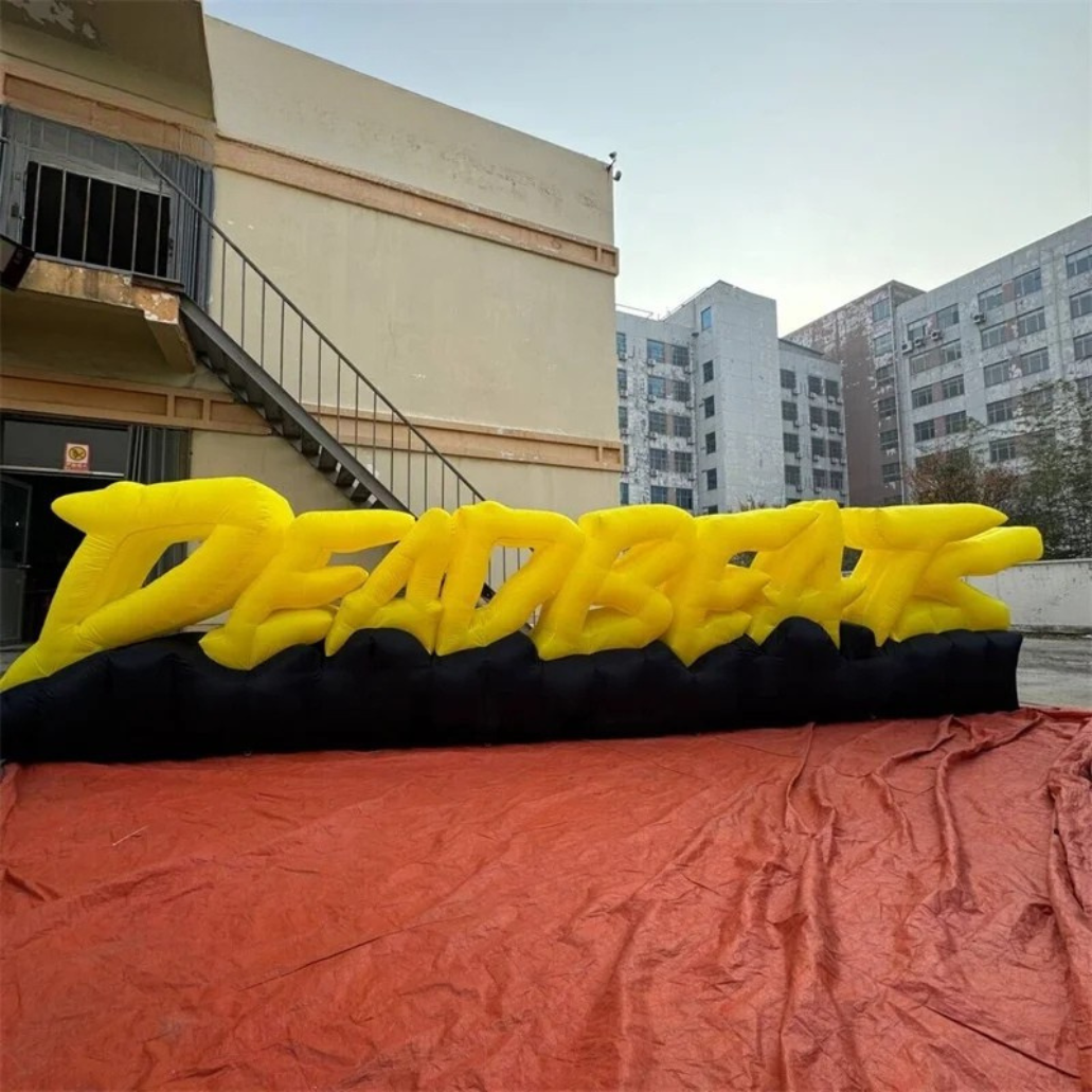 Customized Inflatable Letter Wall Decoration