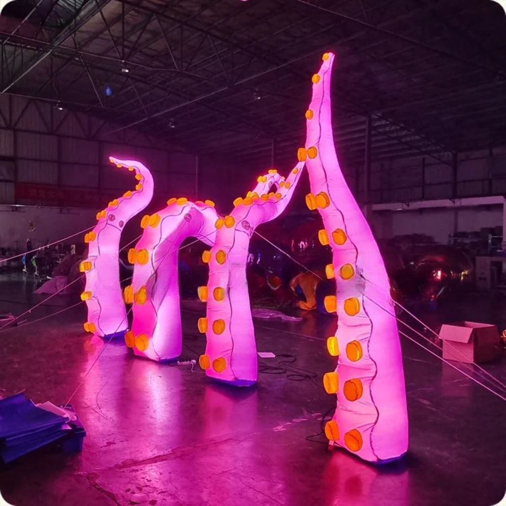 Inflatable Octopus Tentacle Unique Event Decoration