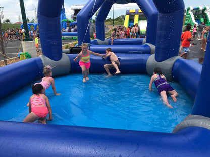Interactive Inflatable Water Park Fun