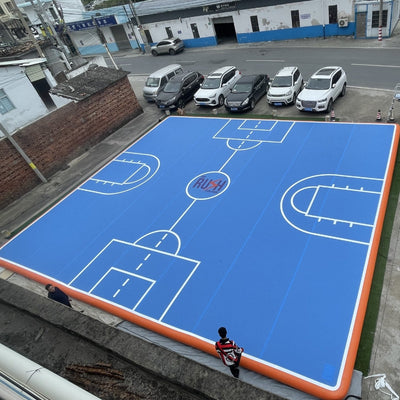 Giant Inflatable Football & Basketball Court for Events