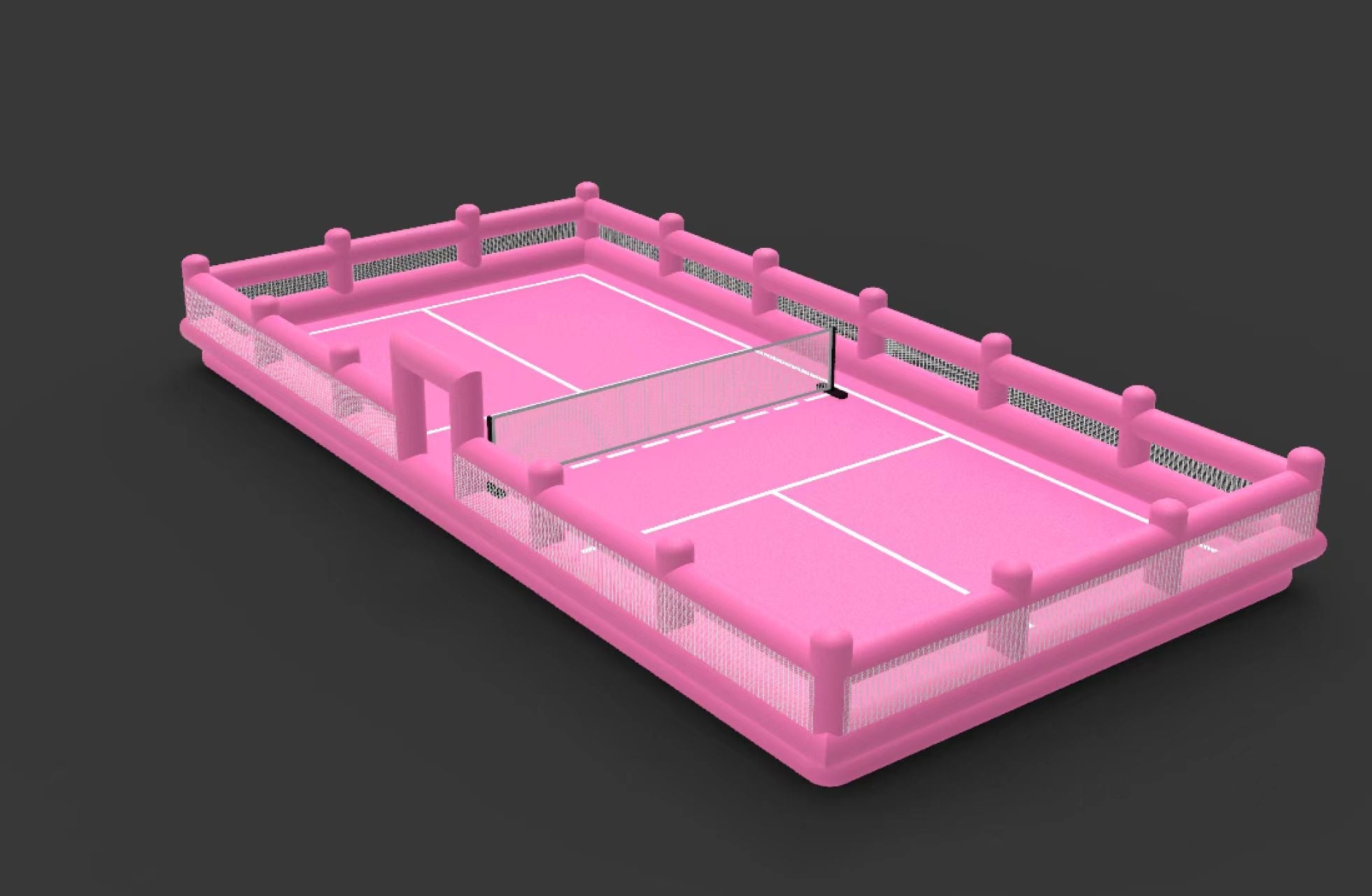 Floating Inflatable Pickleball Tennis Court