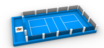 Floating Inflatable Pickleball Tennis Court - Custom Option
