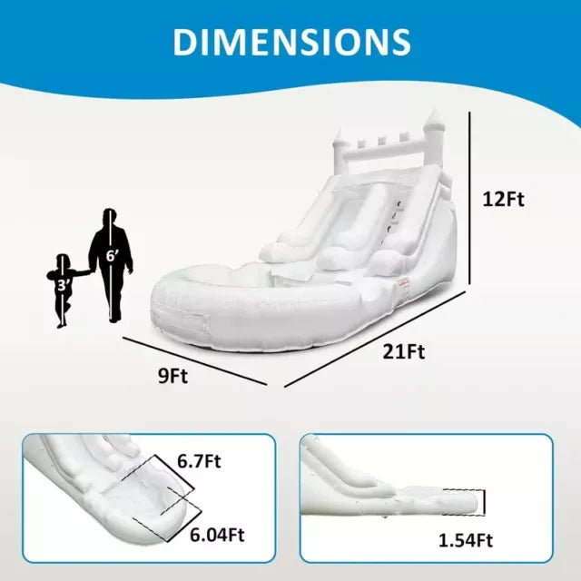 Premium Inflatable Water Slide Pool for Kids Outdoor Fun