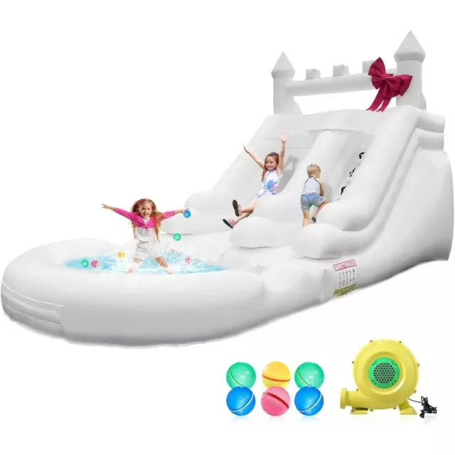 Aufblasbare Premium-Wasserrutschenpool für Kinder, Outdoor-Spaß