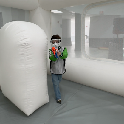 Inflatable Battlefield Nerf and Laser Zone