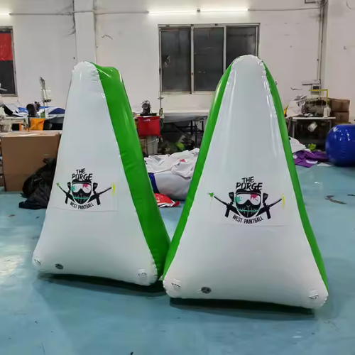 Bunker de paintball gonflable pour le sport
